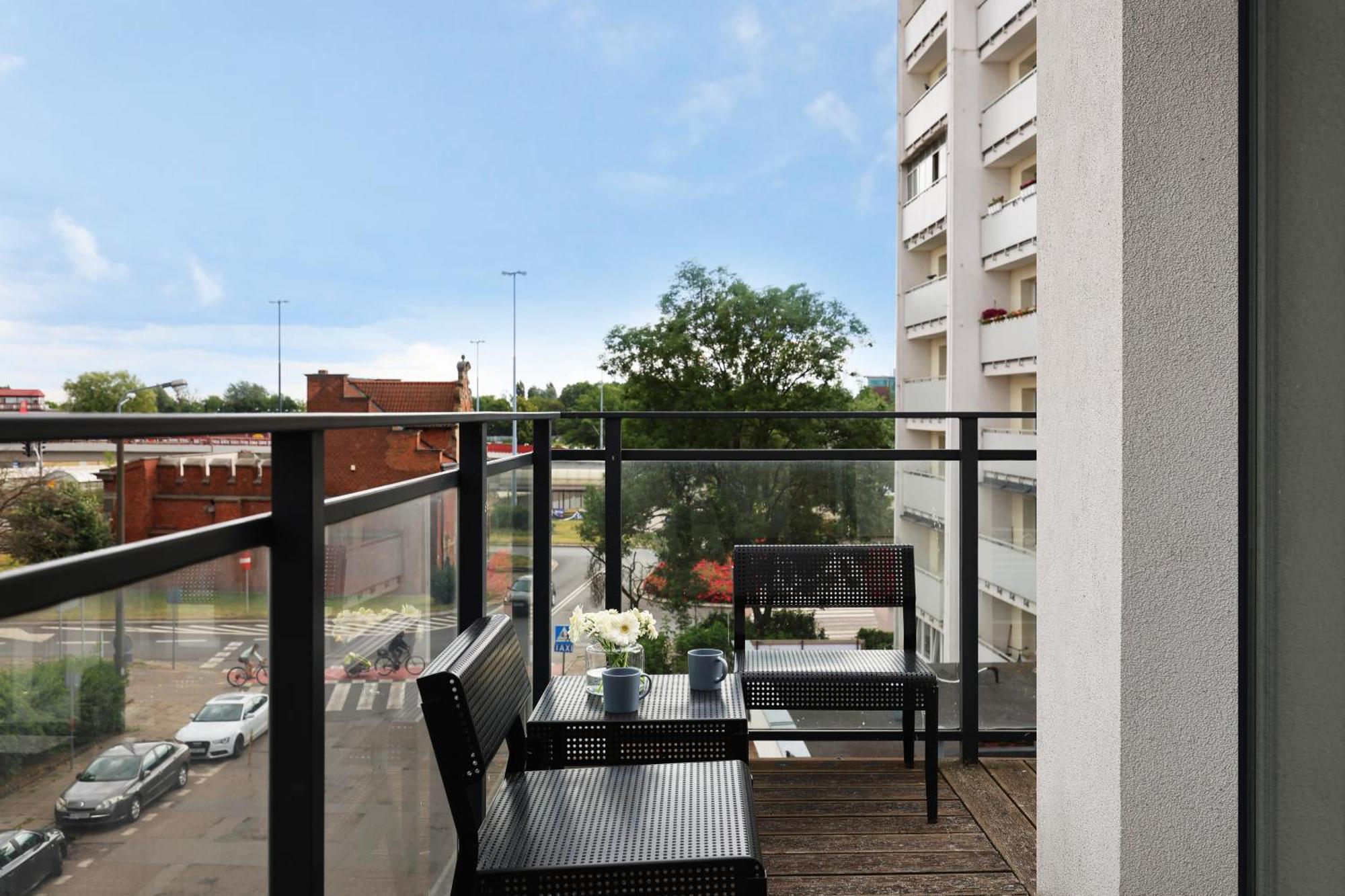 Blue Raven Downtown Apartments 格但斯克 外观 照片
